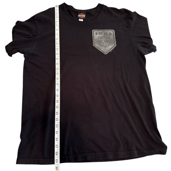Harley Davidson Mens T Shirt Visalia California Graphic Tee Size L Bikercore - Picture 7 of 7